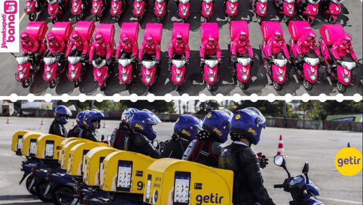 Yemeksepeti ve Getir arasındaki rekabet kızıştı! - Resim : 1