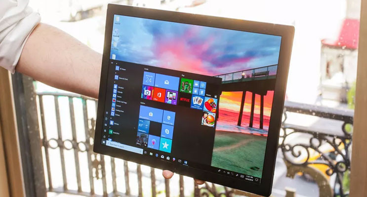Şimdi de bilgisayarlar katlanıyor: Lenovo ThinkPad X1 (video) - Resim : 1