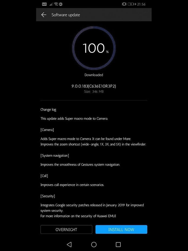 Huawei Mate 20 Pro güncelleme aldı - Resim : 1