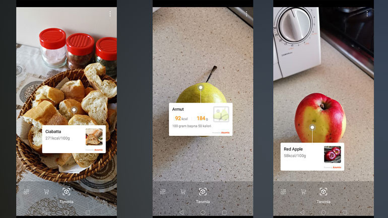 Huawei Mate 20 Pro yiyecek tanımlama - Resim : 1
