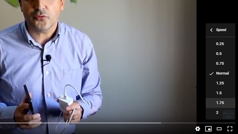 YouTube'a 1.75x hızında oynatma seçeneği geldi - Resim : 1
