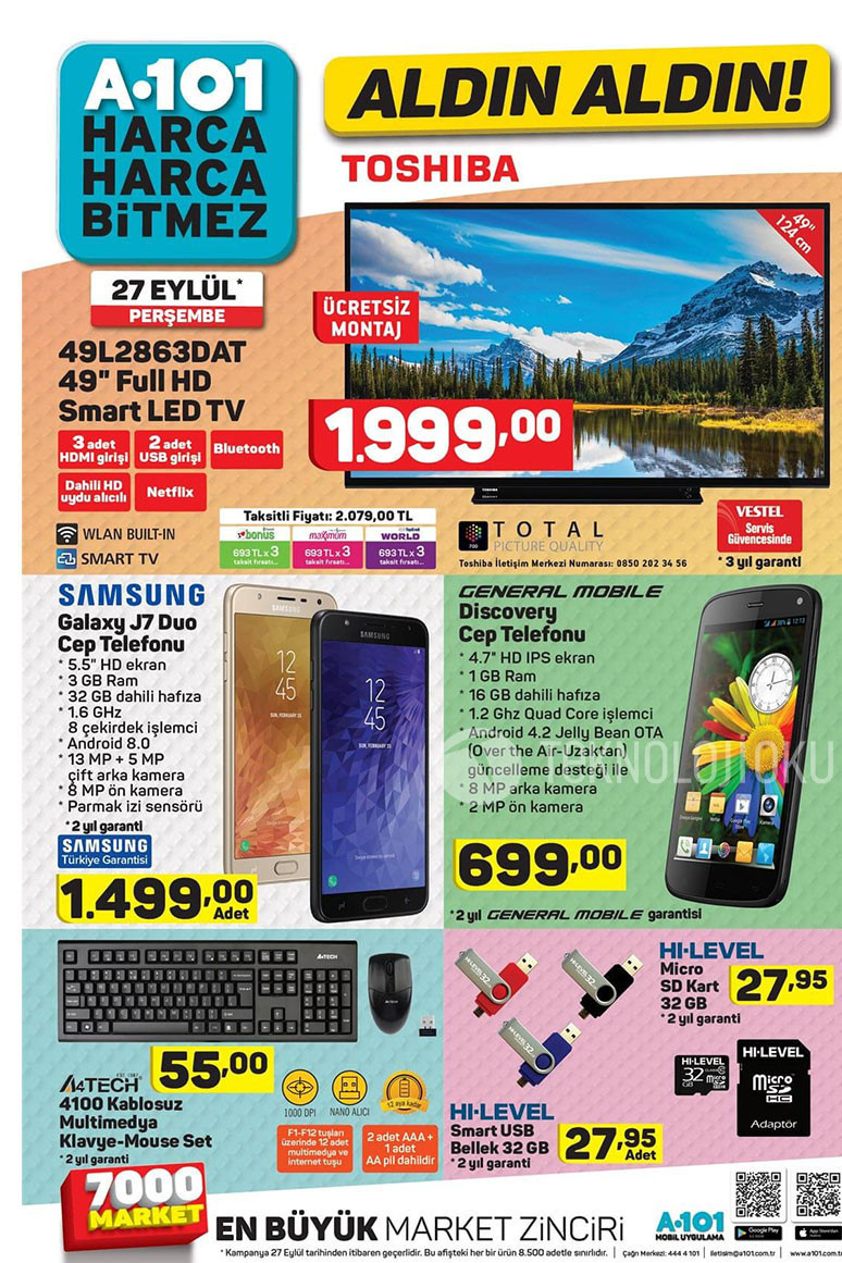 General Mobile Discovery A101'e geliyor - Resim : 1