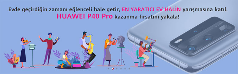 Huawei P40, P40 Lite ve P40 Pro kazanmak ister misiniz? - Resim : 1