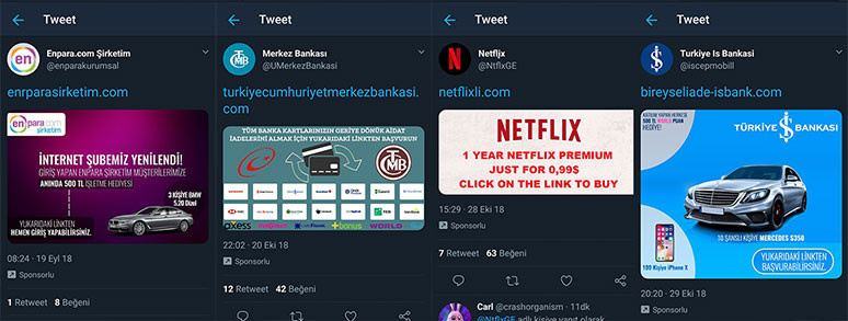 Twitter ilanlarını kimse kontrol etmiyor mu? - Resim : 1