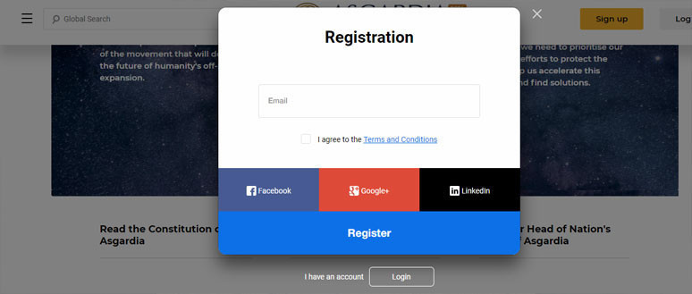 Uzay ülkesi Asgardia vatandaşı nasıl olunur? - Resim : 1