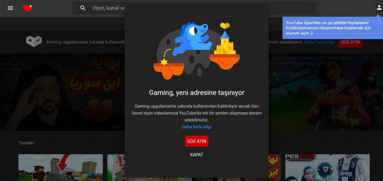 Google, Youtube Gaming’i 30 Mayıs'ta sonlandırıyor - Resim : 1