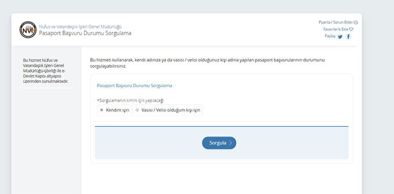 Pasaport ve ehliyet başvuru takibi e-Devlet'te - Resim : 1