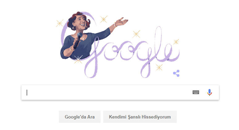 Google ünlü sanatçıya Doodle hazırladı - Resim : 1