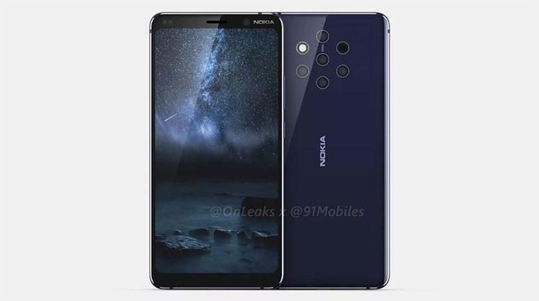 5 kameralı Nokia 9 detaylanıyor - Resim : 1