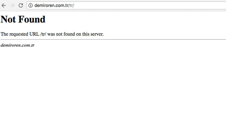 Demirören Holding'in sitesi hacker saldırısına uğradı - Resim : 1