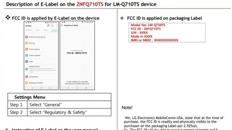 LG Q7 detayları belli oluyor - Resim : 1
