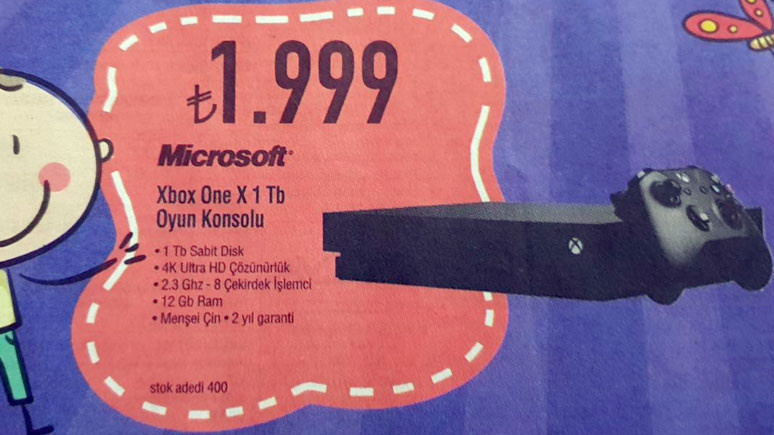 Vatan Bilgisayar'da Xbox One X fırsatı - Resim : 1