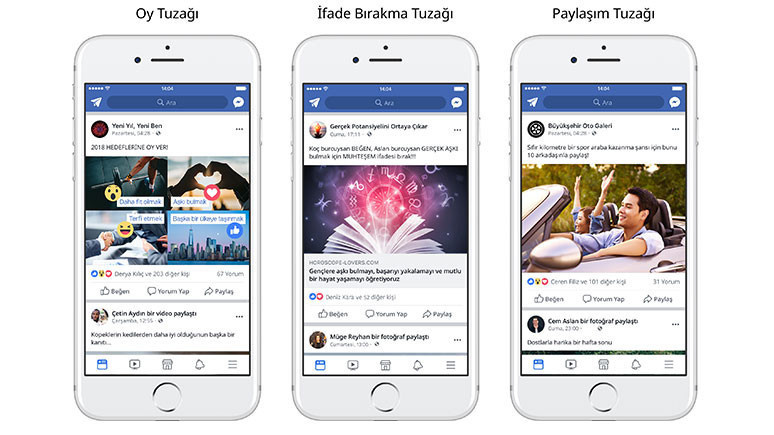 Facebook etkileşim tuzaklarıyla mücadele için Türkçe öğrendi - Resim : 1