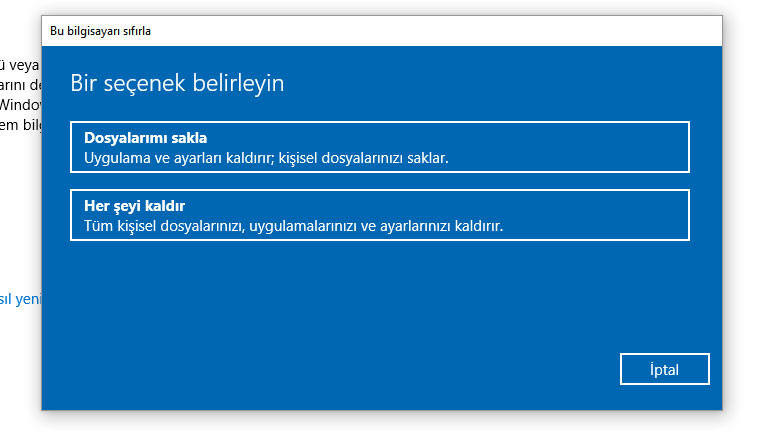 Windows 10 nasıl sıfırlanır? - Resim : 4