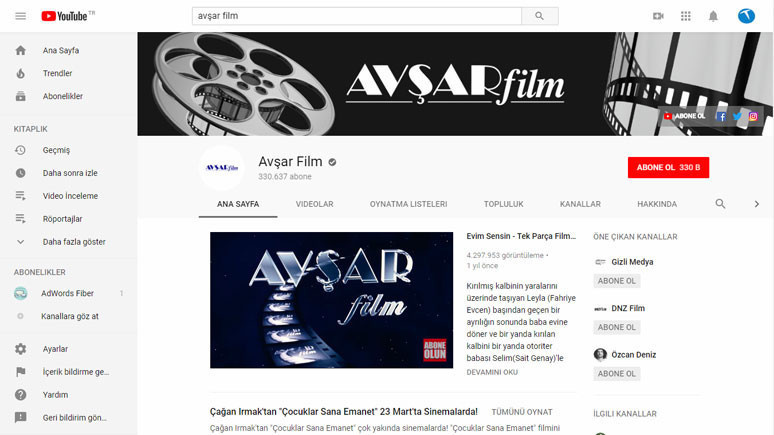 Dizi ve film izleyebileceğiniz en iyi 15 YouTube kanalı - Resim : 4