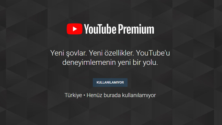 YouTube Premium Türkiye sayfası açıldı - Resim : 1