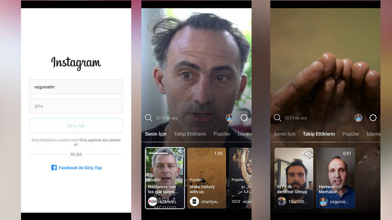 IGTV'yi sizler için kullandık! - Resim : 1