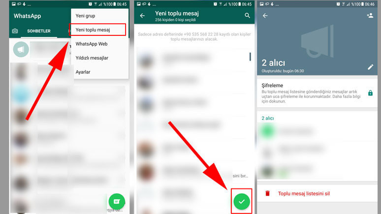 WhatsApp’ta toplu mesaj nasıl gönderilir? - Resim : 1