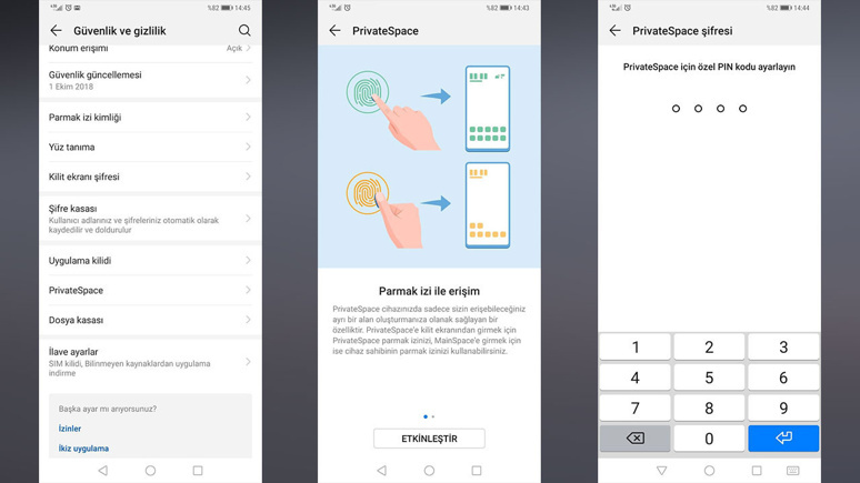 Huawei Mate 20 Pro güvenlik özellikleri - Resim : 1