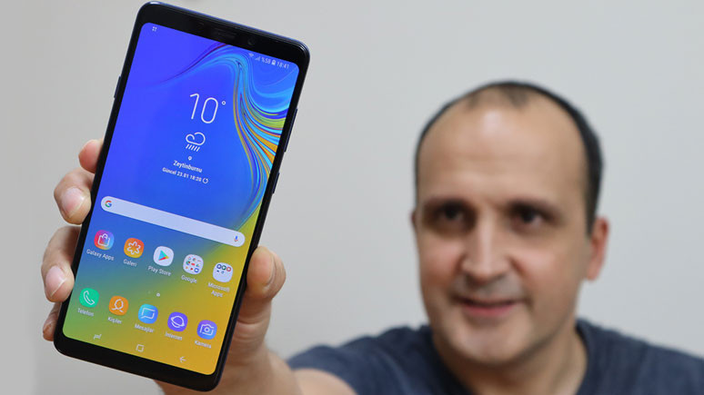 Samsung Galaxy A9 (2018) incelemesi (video) - Resim : 2