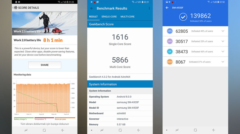 Samsung Galaxy A9 (2018) incelemesi (video) - Resim : 5