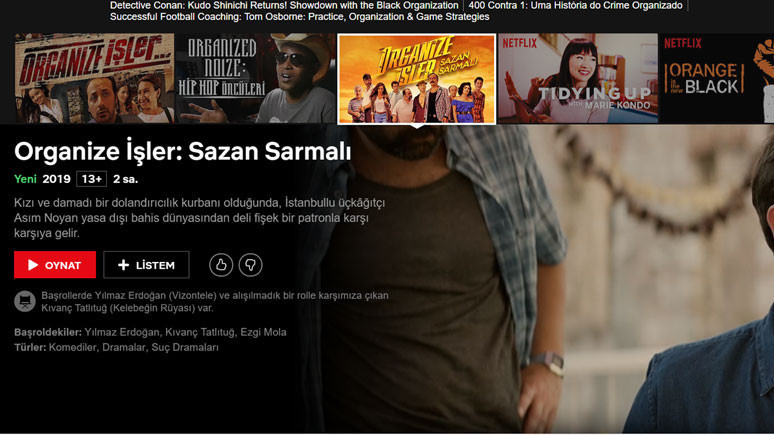 Organize İşler Sazan Sarmalı Netflix'e geldi! - Resim : 1