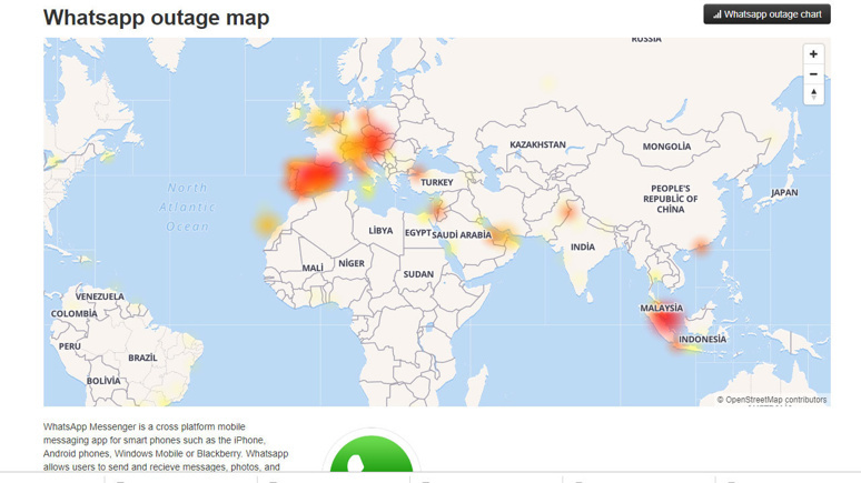 WhatsApp, Facebook ve Instagram aynı anda çöktü - Resim : 1