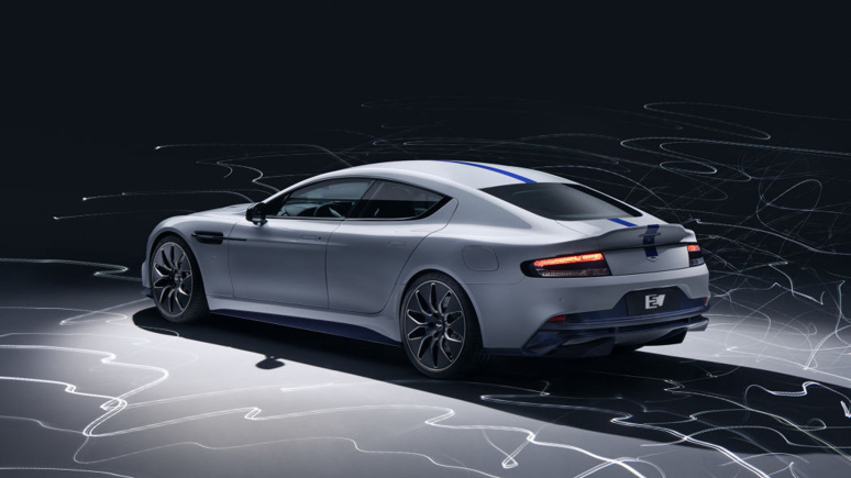 Lüks elektrikli sınıfın yeni üyesi; Aston Martin Rapide E - Resim : 2