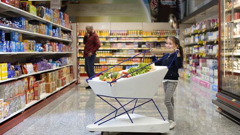 Ford kendini durdurabilen alışveriş arabasını duyurdu! - Resim : 1