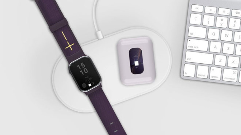 Apple Airpods'u akıllı saaate dönüştüren tasarım - Resim : 1