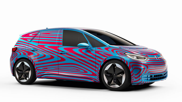 Volkswagen'in ilk elektrikli aracının adı ID.3 oldu - Resim : 1