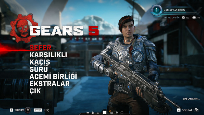 Safkan bir aksiyon oyunu: Gears 5 - Resim : 1
