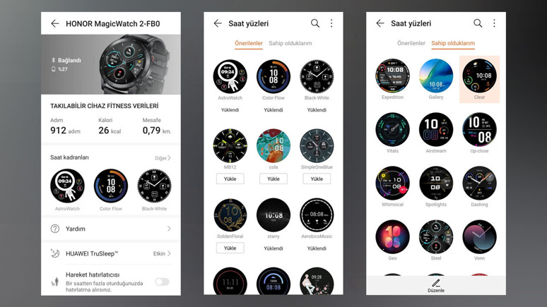 Honor MagicWatch 2 kadranı nasıl değiştirilir? (video) - Resim : 1