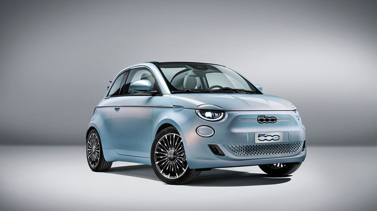 Fiat 500 artık yüzde 100 elektrikli - Resim : 1