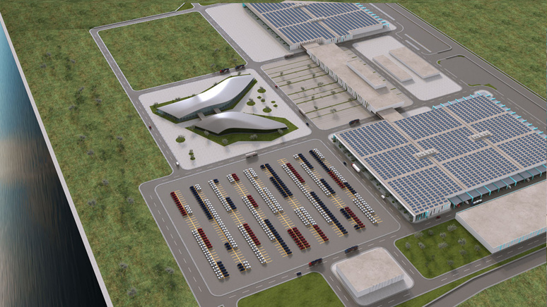 Türkiye'nin otomobilinin fabrikasının temeli atıldı - Resim : 1