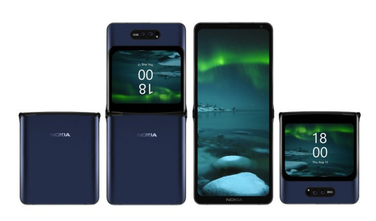 Bu da Nokia katlanabilir telefon! - Resim : 1