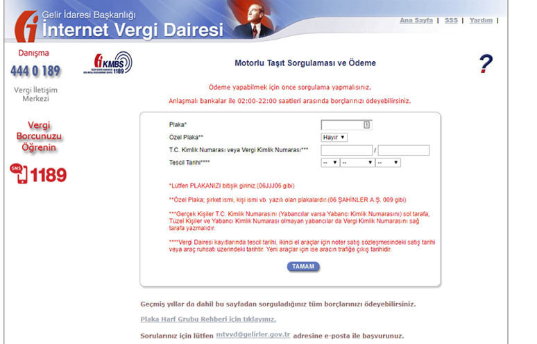 Motorlu Taşıtlar Vergisi internetten nasıl ödenir? - Resim : 2