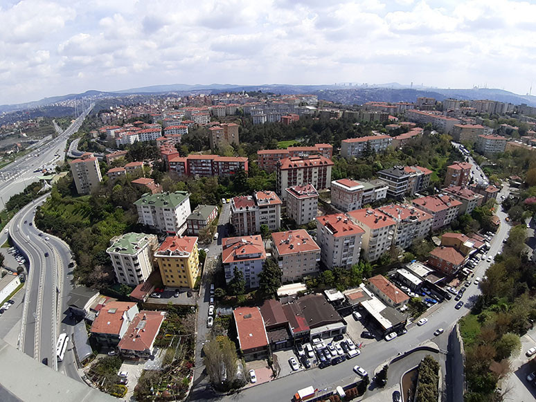 Geniş açı kamera ile çekilen örnek bir fotoğraf