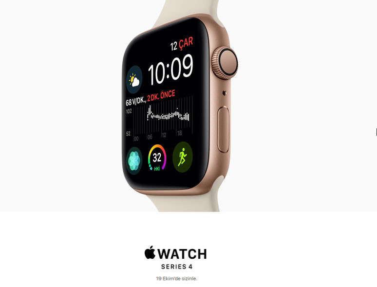 Apple Watch Series 4 Türkiye çıkış tarihi belli oldu - Resim : 1