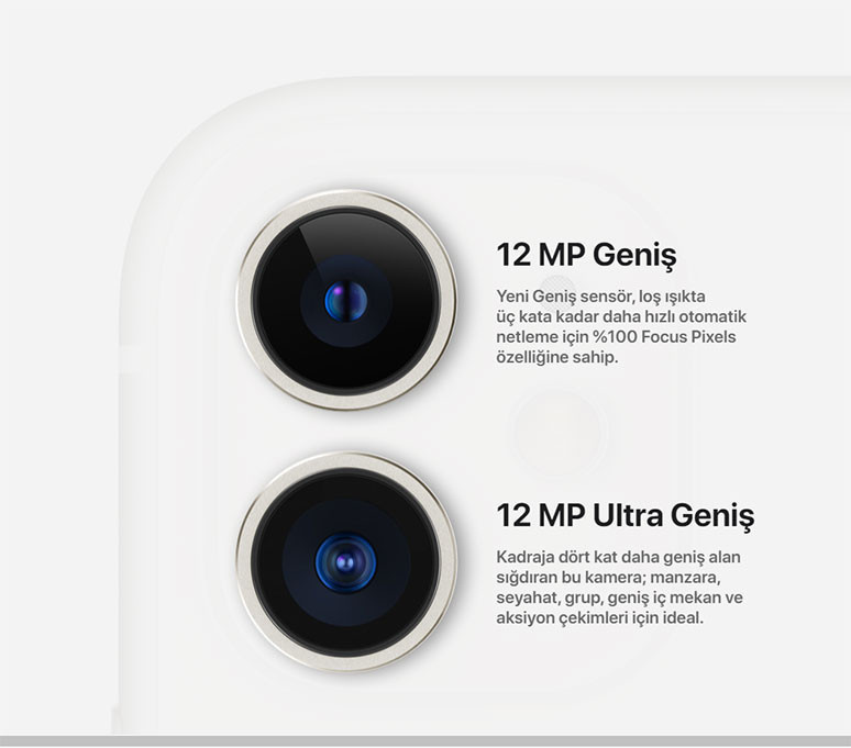 iPhone 11 modelleri kamera özellikleri - Resim : 2