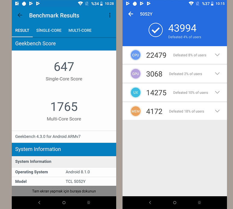 Alcatel 3 cep telefonunu inceliyoruz (Video) - Resim : 3