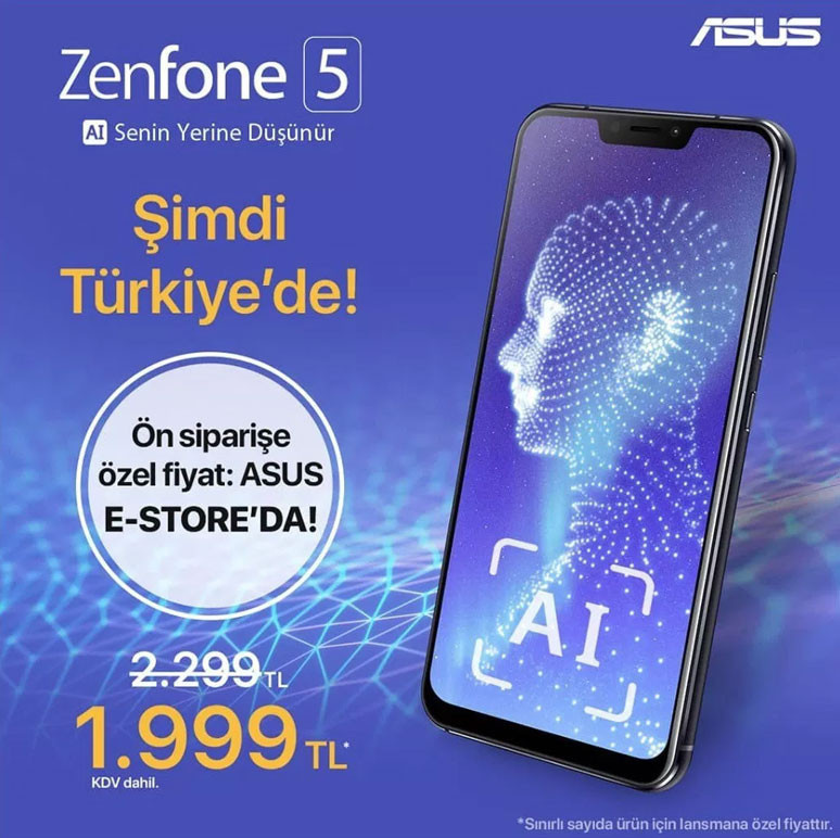 Asus Zenfone 5 Türkiye fiyatı açıklandı - Resim : 1
