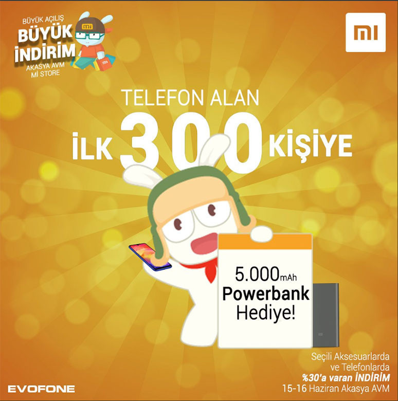 Xiaomi Mi Store Akasya indirimlerle açılıyor - Resim : 1