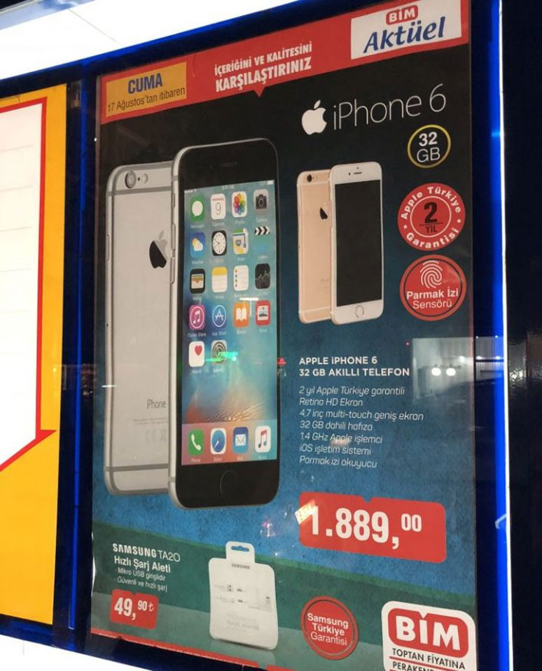 BİM uygun fiyata iPhone 6 satacak! - Resim : 1