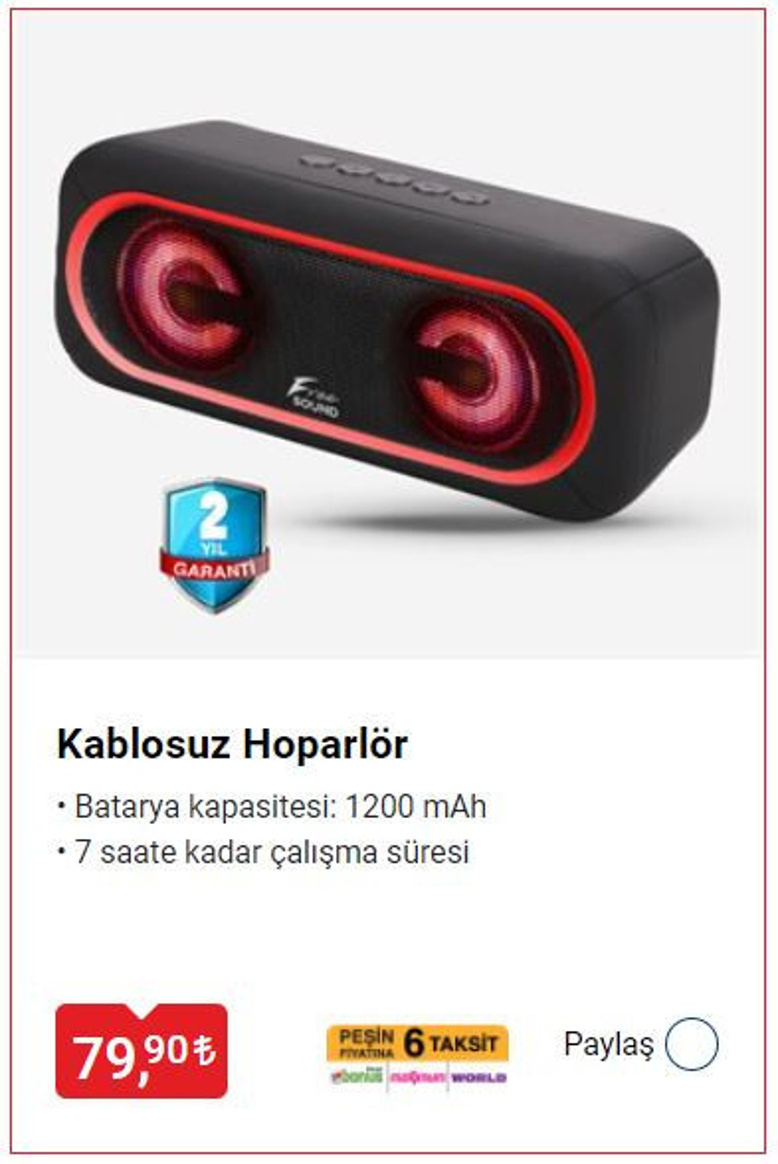 26 Mart - BİM mağazalarında elektronik fırsatları! - Resim : 2