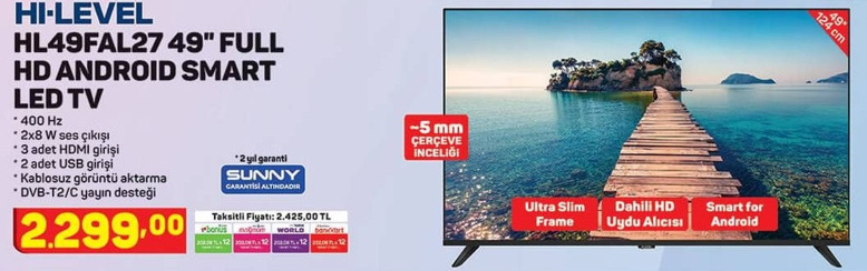 A101 bu hafta uygun fiyatlı TV ve telefon satıyor! - Resim : 2