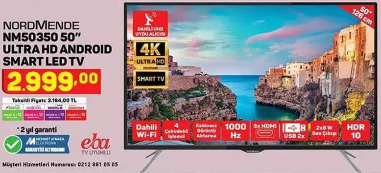 A101 mağazalarında TV ve bluetooth kulaklık fırsatı! - Resim : 2