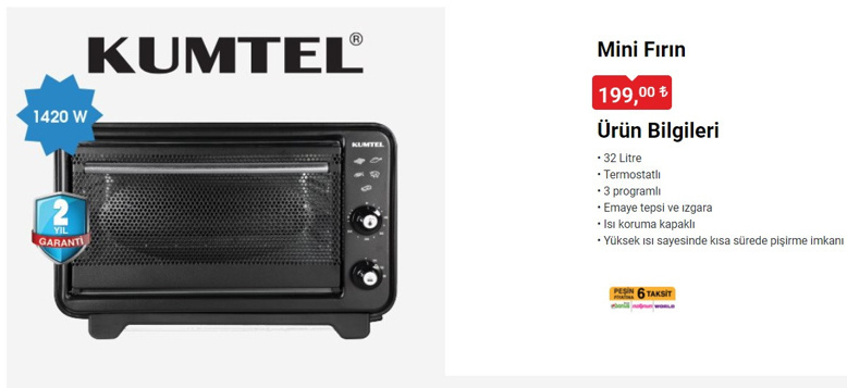 19 Mart - BİM mağazalarında elektronik fırsatları! - Resim : 2