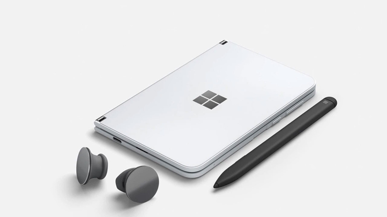 Karşınızda Microsoft'un katlanabilir telefonu: Surface Duo - Resim : 1