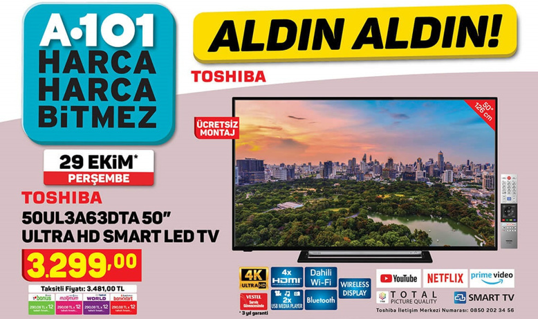 A101 mağazalarında TV, telefon ve tablet fırsatı! - Resim : 1